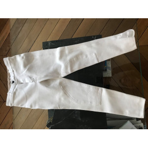 Pantalon blanc concours Nicolas Touzaint