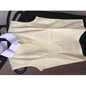 Chemise sans manches de concours// ffe balzane// jaune et blanc