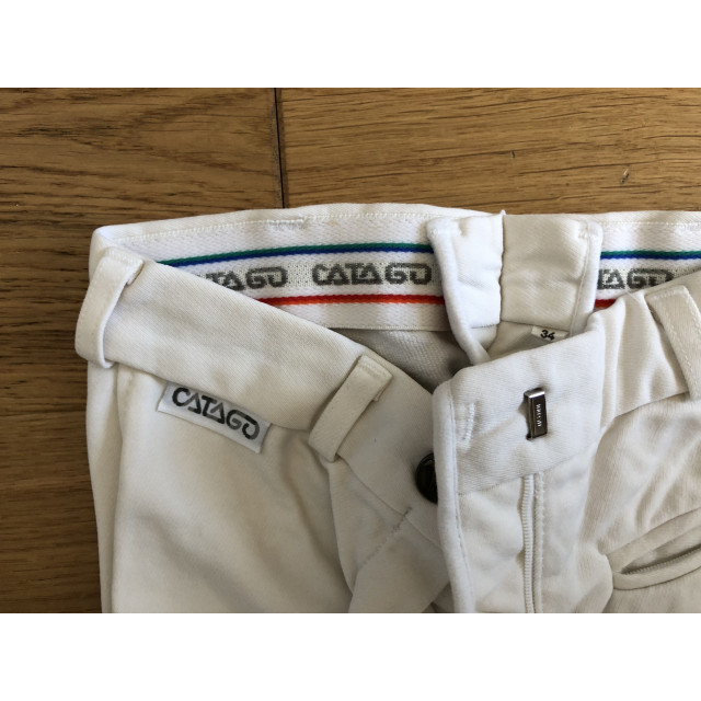 pantalon blanc catago
