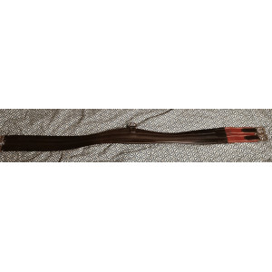 Sangle anatomique en cuir 125cm Fouganza