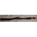 Sangle anatomique en cuir 125cm Fouganza