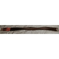 Sangle anatomique en cuir 125cm Fouganza