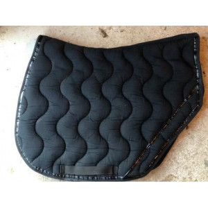 Tapis equi theme jump noir type padock sport