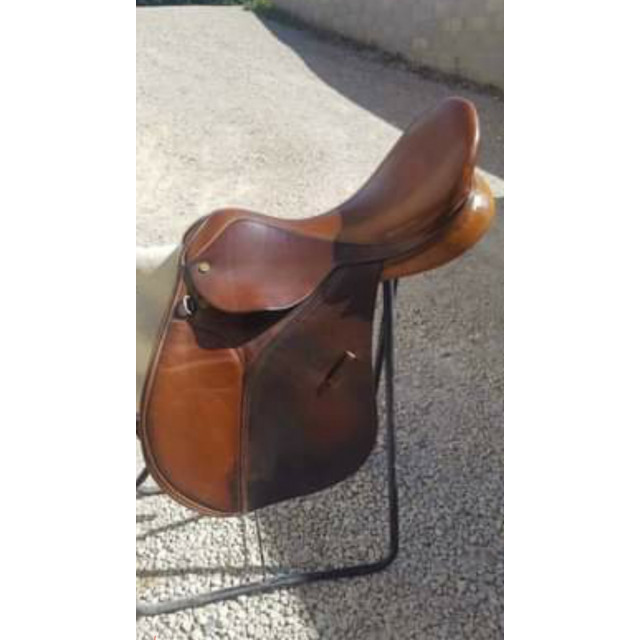 Selle cuir trainer's