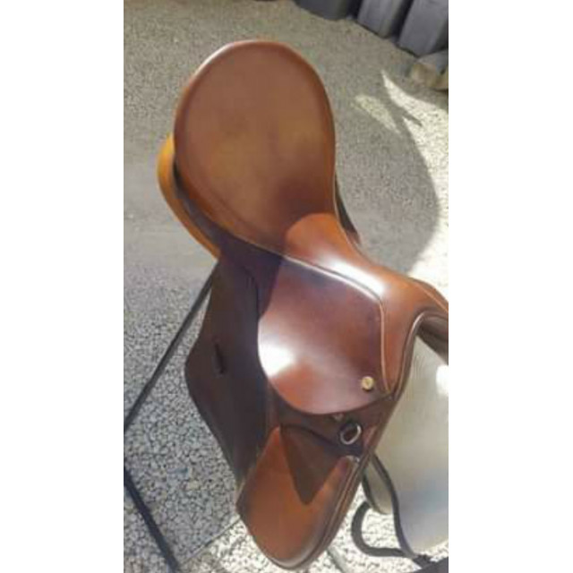 Selle cuir trainer's