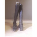 Bottes en cuir