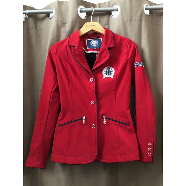 Veste de concour Harcour rouge