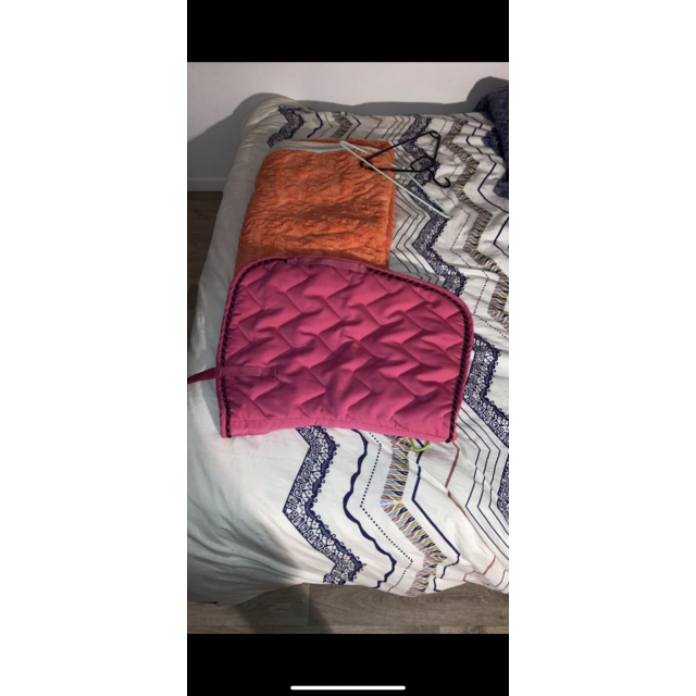 Vends tapis rose Sierra Taille poney
