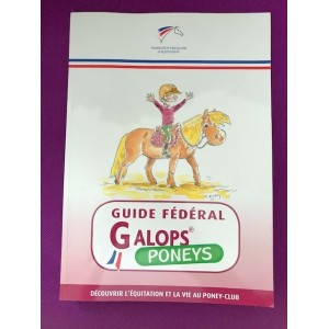 Livre GUIDE FEDERAL GALOPS PONEYS - FFE