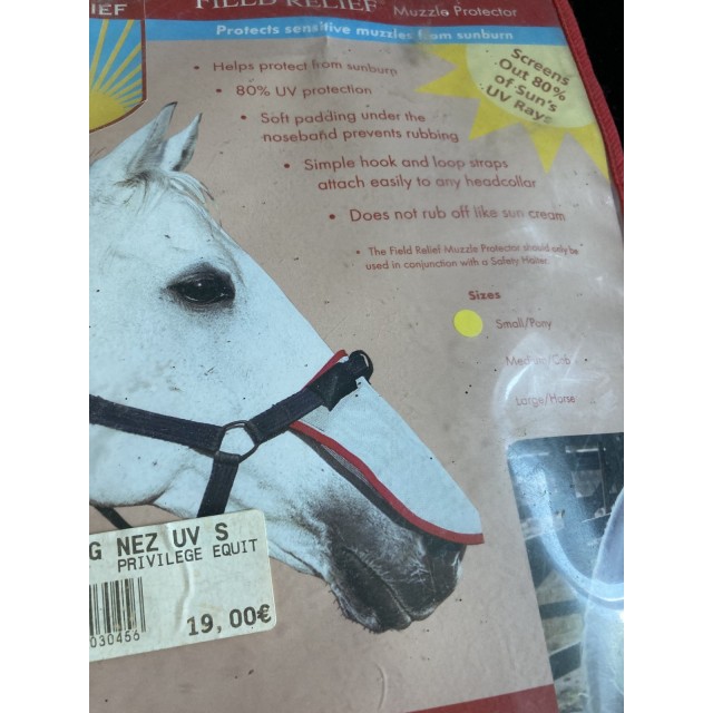 Protège nez UV