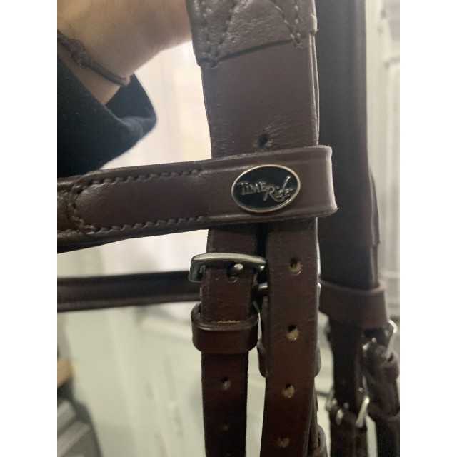Bridon cuir marron cob