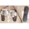 Lot de 3 paires de lanières pour étriers de sécurité.
