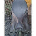selle mixte en cuir