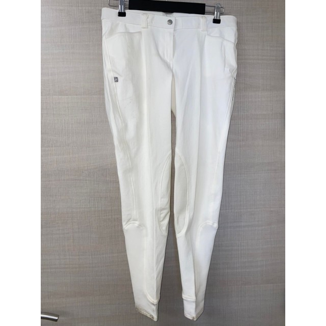 Pantalon blanc simple taille 42 Euro-Star