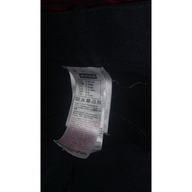 Pantalon noir fouganza