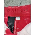 Pantalon rouge verona Equitheme 14 ans
