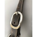 Licol Taille poney D Dy’on cuir marron