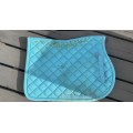 Tapis equitheme bleu turquoise