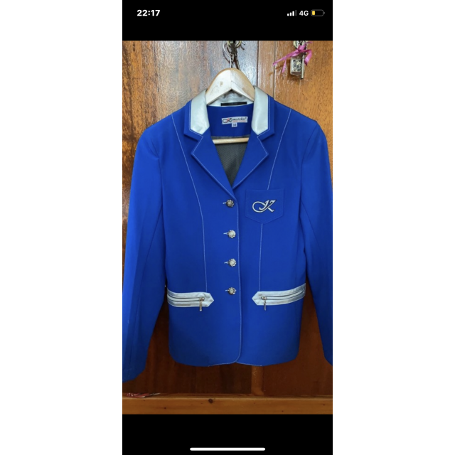 Veste concours bleu