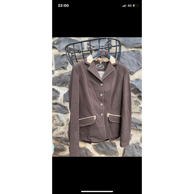 Veste concours marron