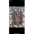 Veste concours marron