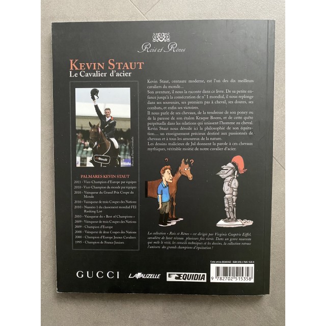 Livre « Kevin Staut le cavalier d’acier »