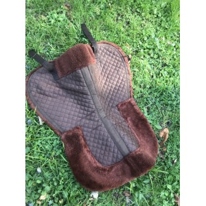 amortisseur selle couleur bordeaux / marron