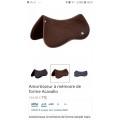 Amortisseur selle marron mémoire de forme