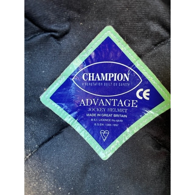Casque de Cross/Jockey - Champion Advantage - Taille 54