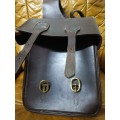 Ensemble sacoches cuir