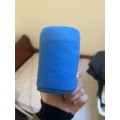 Bandes de polo bleues Jumptec taille cheval
