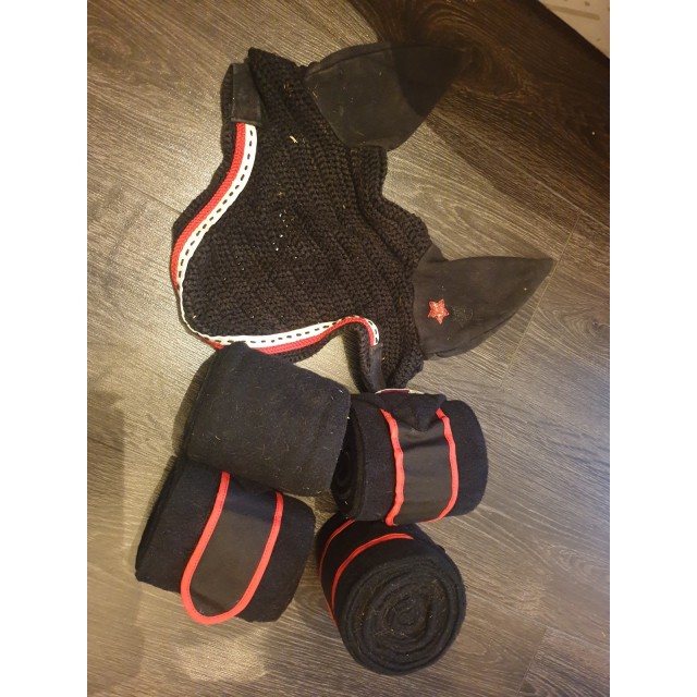 Ensemble bonnet bande