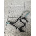 Licol éthologiesue marron/turquoise