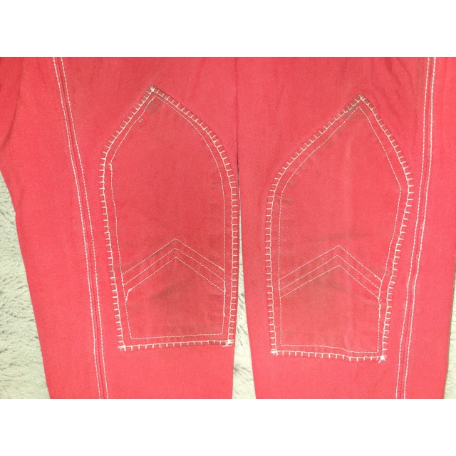 Pantalon rouge verona Equitheme 14 ans