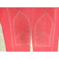 Pantalon rouge verona Equitheme 14 ans