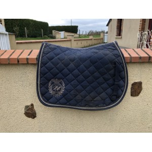Tapis bleu marine Nicolas Touzaint