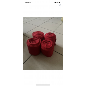 Bande de polo rouge