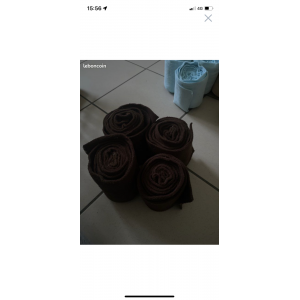 Bande polo marron