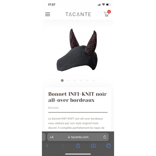 Bonnet Tacante neuf