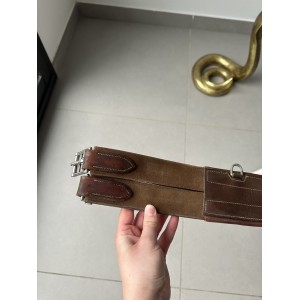 Bavette en cuir 50cm