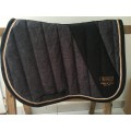 Tapis fouganza gris chiné/caramel