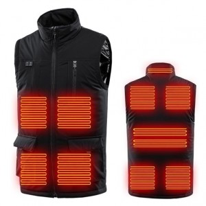 POROPL Casual Coat For Men,Outdoor Warm Clothing Heated For Riding Skiing Fishing Charging Via Heated Coat