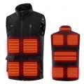 POROPL Casual Coat For Men,Outdoor Warm Clothing Heated For Riding Skiing Fishing Charging Via Heated Coat
