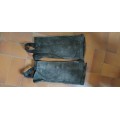 Chaps homme en cuire