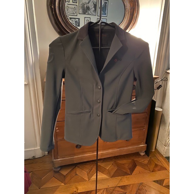 Vest de Concours FEMME Cavaleria Toscana 36FR VERT DE GRIS