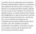 Étriers Evol Jin Stirrup bleus