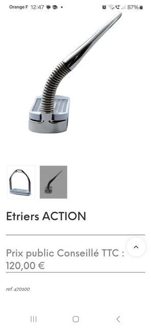 etriers Action ergonomiques