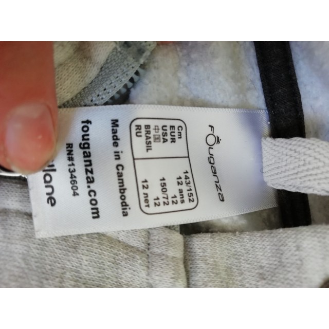 Gilet gris