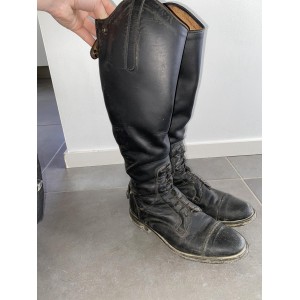Bottes en cuir