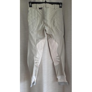 Pantalon d'équitation DAINESE beige femme avec protections